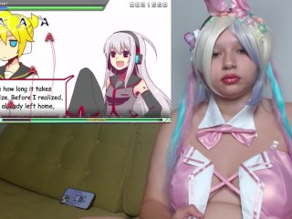 Kangel Cosplay ニーディー Vanilla Faith plays 初音ミク Project DIVA