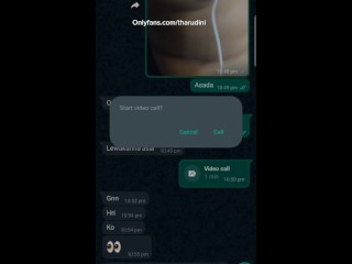 Sri lankan Video Call Sex Sinhala Voice - Bfට හොරෙන් Bfගේ යාළුවා එක්ක වීඩියෝ කෝල් සිංහල වොයිස්