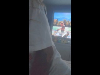 Sexy Latina Nieghbour pussy grinds strip pole the sucks and rides me