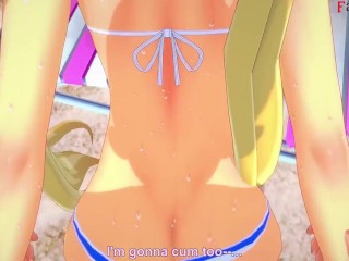 Marie Rose bikini having sex on the beach | 2 | DOA | Full & POV on Patreon: Fantasyking3