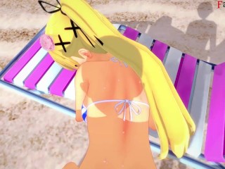 Marie Rose bikini having sex on the beach | 2 | DOA | Full & POV on Patreon: Fantasyking3