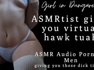 Erotic Audio porn for men | ASMRtist gives you virtual hawk tuah | Giving you those dick tingles