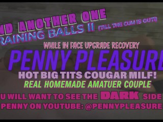 Cumslut Cougar Cock Sucking  & Jack Job with Big Facial Squirt