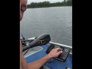 Boat Video!💦💦💦 Out On The Water Stroking My HUGE Cock!🥵🥵