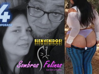 Cuckold Threesome with two Dark-haired BBCs - Erotic Stories of Feline Shadows (Spanish Audio)