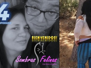 Cuckold Threesome with two Dark-haired BBCs - Erotic Stories of Feline Shadows (Spanish Audio)