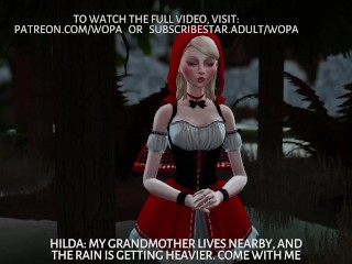 [TRAILER] LITTLE RED RIDING HOOD INVITES THE BIG BAD WOLF TO GRANDMA'S HOUSE