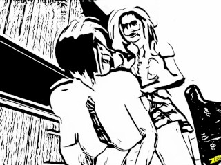 Shemale Stories 3 - 2D Manga Style Version - Part 1