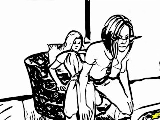 Shemale Stories 3 - 2D Manga Style Version - Part 1