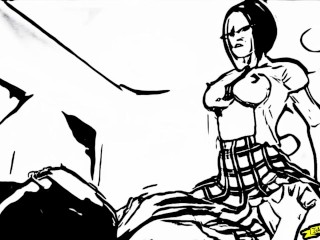 Shemale Stories 3 - 2D Manga Style Version - Part 1