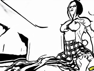 Shemale Stories 3 - 2D Manga Style Version - Part 1