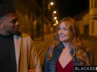 BLACKEDRAW Insatiable Redhead Jia Loves BBC And Anal