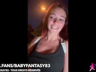 🇫🇷 Babyfantasy83 🇫🇷 je suce et je me fait baiser ma petite chatte lors d’une balade en forêt