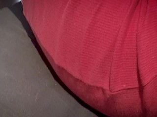 Married woman sucks and drinks jizz in the waiting room