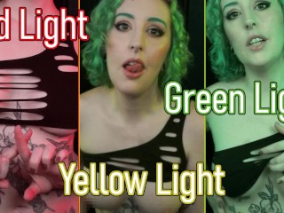 Red Light Yellow Light Green Light - Preview - UNCENSORED TOPLESS - Edging JOI Game