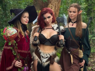 D&D Little Big Porn Adventure Part I - Demon Kitty (Sweetie Fox, Diana Rider, ArinaFox)