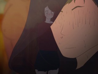 A girl with eggs from a McDonald's commercial fucks with a homeless man Anime ! Hentai 2d ( cartoon