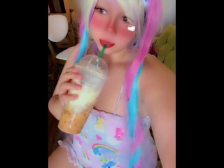 Needy Streamer Overload OMG Angel Kawaii Kangel Cosplay