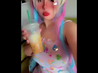 Needy Streamer Overload OMG Angel Kawaii Kangel Cosplay