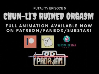 FUTA BALLBUSTING - FUTALITY Ep.5 Chun-Li's Ruined Orgasm - TRAILER