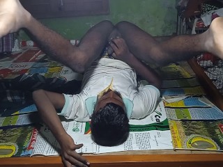 Indian gay boy masturbati and ass in her mouth