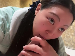 Japanese hot girl Junjun's hot blowjob💖 sex, bj, hj, handjob, amateur, back, rodeo, kiss,uncensored