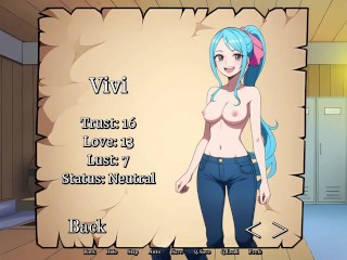 [Hentai Game] One piece cumming all over Vivi