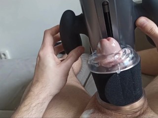 Automatic Stroker makes me cum Test BlissMakers