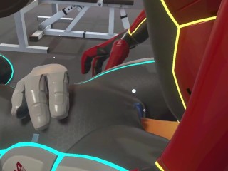 Heat VR Gameplay - Astera x Vertex fuck at the gym POV