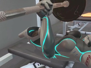 Heat VR Gameplay - Astera x Vertex fuck at the gym POV