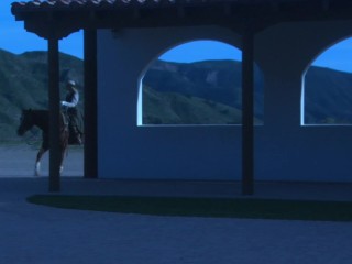 Teen Katerina Gets Locked In A Cell By An Old Pervert And Then Suck His Cock Through The Bars