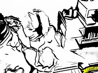 Maid - 2D Manga Style Version