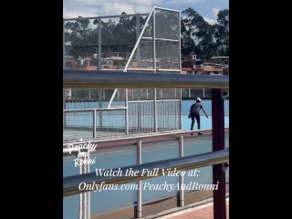 I convinced a STRANGER GIRL SKATER to take her home and fuck her