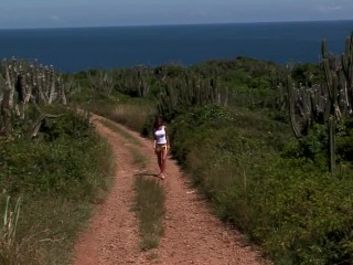 Nessa Devil Loves Being Anally Fucked By The Beach