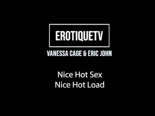 Erotique Entertainment - blonde teen VANESSA CAGE porn legend ERIC JOHN Nice Hot Sex Nice Hot Load