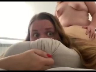 I FILM MYSELF WHILE MY STEPMOM FUCKS ME WITH A STRAPON/Stepmom Stepdaughter