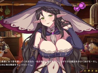 【#07 精霊の妊 – 傲慢なエルフたちを妊娠させて征服せよ-実況】爆乳魔法使いエルフにオークが逆レ騎乗位やパイズリされる。