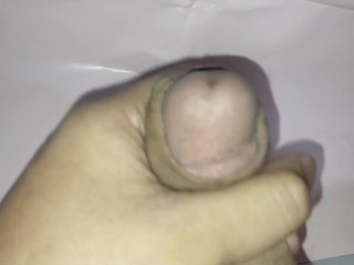 Morning Masturbation Almost Caught