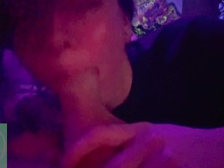 Teen stepsister knows how to make stepbrother cum hard!