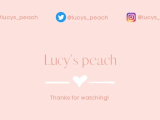 Passenger Princes Masturbate and Teasing Herself - Lucys Peach - לוסי