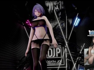 sexy KPOP dance time!!! big boobs Honkai Star Rail hentai ft Acheron x Love Me like that