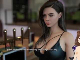 Steps of Debauchery #14 - Flirting with the clients at bar showing my ass - Jazziuu - Gameplay