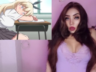 Estudiantes tienen una orgia en su primera vez - Masturbandome con hentai BOKU NI KAREM 3