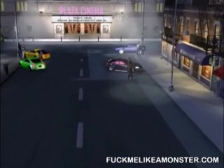 Anime slut sucking dick in dirty POV sex