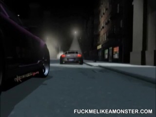 Anime slut sucking dick in dirty POV sex