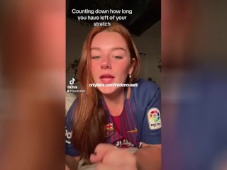 18yo accidental leak pussy on TikTok