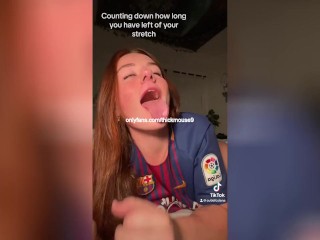 18yo accidental leak pussy on TikTok