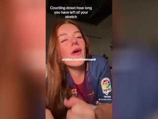 18yo accidental leak pussy on TikTok