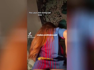 Teen's Pussy Leaks on TikTok Live While Dancing