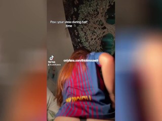 Teen's Pussy Leaks on TikTok Live While Dancing